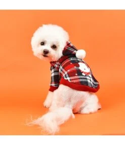 Puppia Puppia Blitzen Hoodie Checkered Red 14 Puppia Puppia Blitzen Hoodie Checkered Red -Hondenmode puppia blitzen hoodie checkered red 4