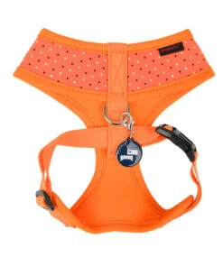 Puppia Puppia Bonnie Harness Model A Orange -Hondenmode puppia bonnie harness model a orange 1