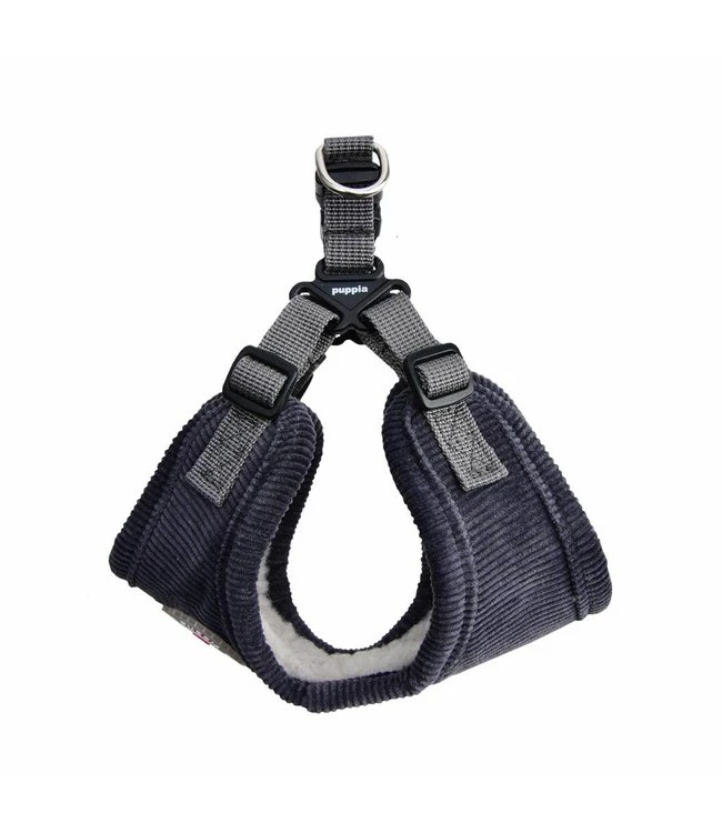 Puppia Puppia Classy Harness Model C Dark Grey 5 Puppia Puppia Classy Harness Model C Dark Grey - Afbeelding 3