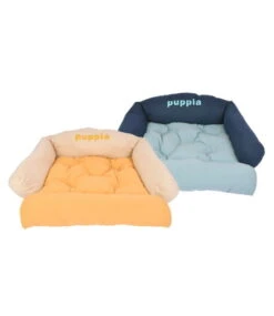 Puppia Puppia Coco Sofa Bed Navy -Hondenmode puppia coco sofa bed navy 2