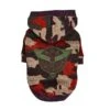 Puppia Puppia Colonel Hoodie Wine Camo -Hondenmode puppia colonel hoodie wine camo