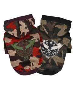 Puppia Puppia Colonel Hoodie Wine Camo 11 Puppia Puppia Colonel Hoodie Wine Camo -Hondenmode puppia colonel hoodie wine camo 2