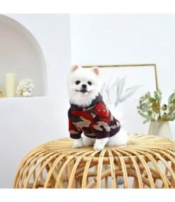 Puppia Puppia Colonel Hoodie Wine Camo 12 Puppia Puppia Colonel Hoodie Wine Camo -Hondenmode puppia colonel hoodie wine camo 3