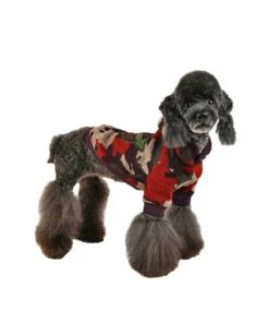 Puppia Puppia Colonel Hoodie Wine Camo 14 Puppia Puppia Colonel Hoodie Wine Camo -Hondenmode puppia colonel hoodie wine camo 5