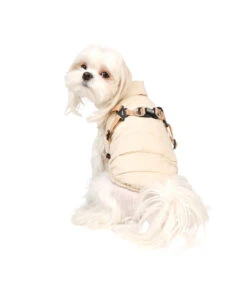 Puppia Puppia Cotton Touch Harness Jumper Beige 8 Puppia Puppia Cotton Touch Harness Jumper Beige -Hondenmode puppia cotton touch harness jumper beige 2