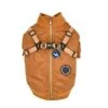 Puppia Puppia Dominic Jacket Harness Camel -Hondenmode puppia dominic jacket harness camel