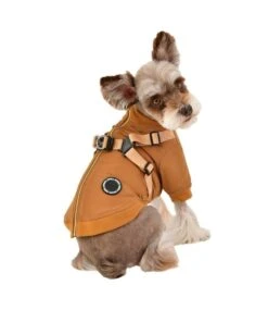 Puppia Puppia Dominic Jacket Harness Camel -Hondenmode puppia dominic jacket harness camel 2