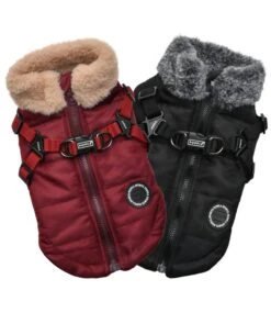 Puppia Puppia Donavan Jacket Harness Black 12 Puppia Puppia Donavan Jacket Harness Black -Hondenmode puppia donavan jacket harness black 2