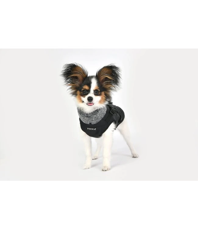 Puppia Puppia Donavan Jacket Harness Black 6 Puppia Puppia Donavan Jacket Harness Black - Afbeelding 4