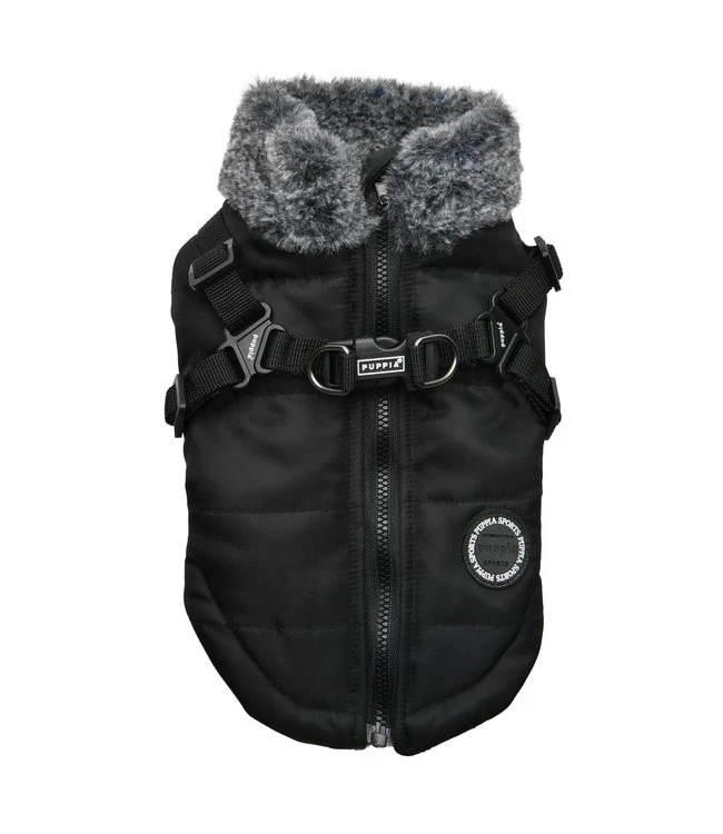 Puppia Puppia Donavan Jacket Harness Black 3 Puppia Puppia Donavan Jacket Harness Black
