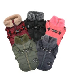 Puppia Puppia Donavan Jacket Harness Khaki 8 Puppia Puppia Donavan Jacket Harness Khaki -Hondenmode puppia donavan jacket harness khaki 2