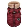 Puppia Puppia Donavan Jacket Harness Wine 1 Puppia Puppia Donavan Jacket Harness Wine -Hondenmode puppia donavan jacket harness wine