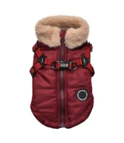 Puppia Puppia Donavan Jacket Harness Wine