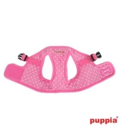 Puppia Puppia Dotty Vest Harness Model B Pink -Hondenmode puppia dotty vest harness model b pink 1