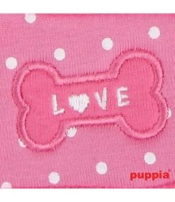 Puppia Puppia Dotty Vest Harness Model B Pink -Hondenmode puppia dotty vest harness model b pink 2