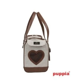 Puppia Puppia Draagtas Grand Carrier Beige 8 Puppia Puppia Draagtas Grand Carrier Beige -Hondenmode puppia draagtas grand carrier beige 2