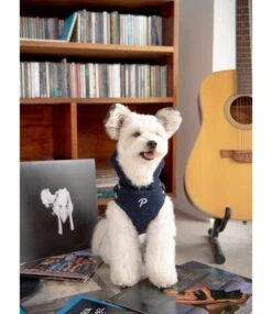 Puppia Puppia Elyse Jacket Harness Navy 8 Puppia Puppia Elyse Jacket Harness Navy -Hondenmode puppia elyse jacket harness navy 2