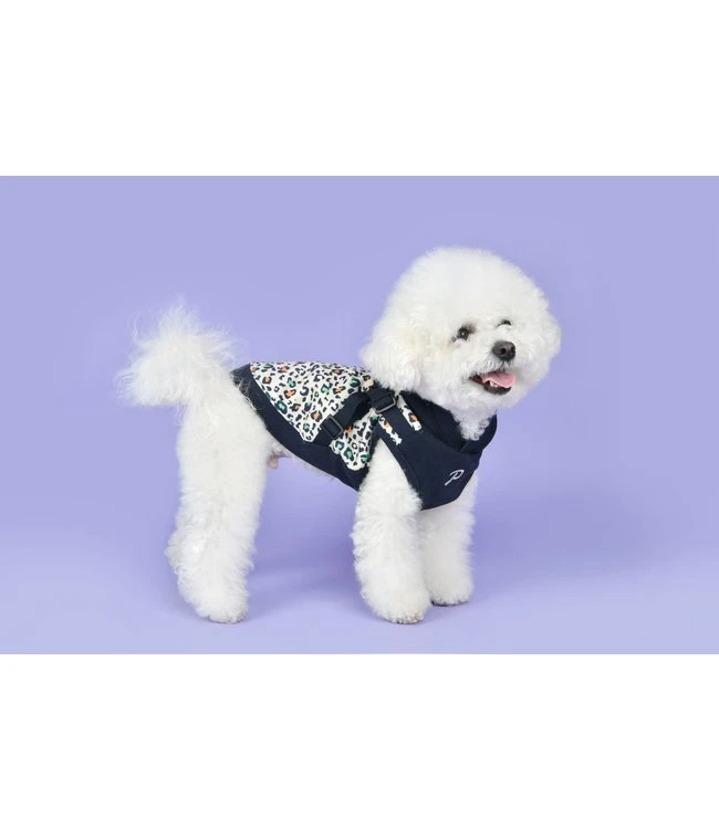 Puppia Puppia Elyse Jacket Harness Navy 6 Puppia Puppia Elyse Jacket Harness Navy - Afbeelding 4