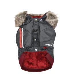 Puppia Puppia Fallon Harness Jacket Grey -Hondenmode puppia fallon harness jacket grey 1