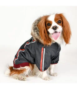 Puppia Puppia Fallon Harness Jacket Grey -Hondenmode puppia fallon harness jacket grey 2