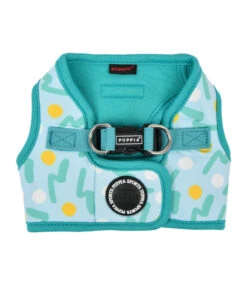 Puppia Puppia Fete Vest Harness Model B Aqua