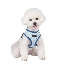 Puppia Puppia Florian Harness Model A Blue -Hondenmode puppia florian harness model a blue 8