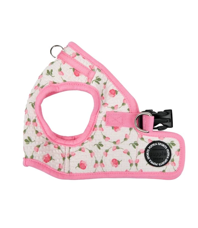 Puppia Puppia Florian Vest Harness Model B Pink 3 Puppia Puppia Florian Vest Harness Model B Pink