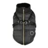 Puppia Puppia Frost Jacket Harness Black -Hondenmode puppia frost jacket harness black