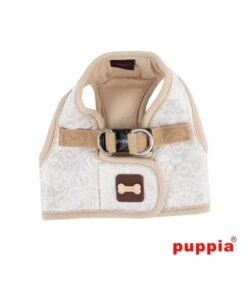 Puppia Puppia Gala Harness 2 Model B Beige ( ALLEEN XL ) -Hondenmode puppia gala harness 2 model b beige alleen xl 1