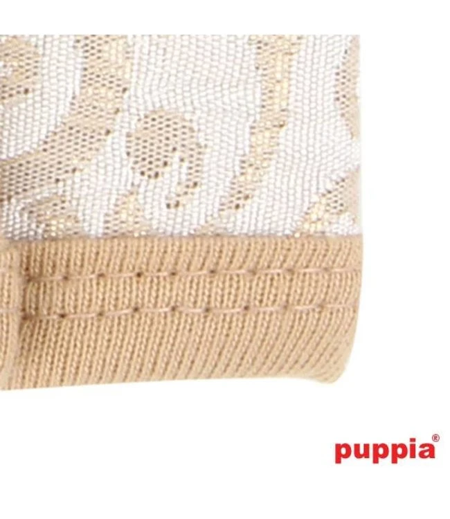Puppia Puppia Gent's Manner Band Beige 4 Puppia Puppia Gent's Manner Band Beige - Afbeelding 2