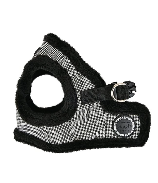 Puppia Puppia Harness B Puppytooth Black 4 Puppia Puppia Harness B Puppytooth Black - Afbeelding 2