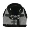 Puppia Puppia Harness B Puppytooth Black -Hondenmode puppia harness b puppytooth black