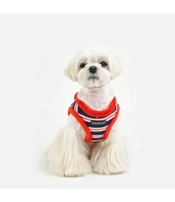 Puppia Puppia Harness B Rowdy Red -Hondenmode puppia harness b rowdy red 3