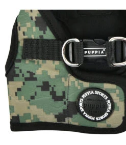 Puppia Puppia Harness Model B Sentinel Khaki Camo -Hondenmode puppia harness model b sentinel khaki camo 4