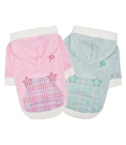 Puppia Puppia Izar Hooded T-shirt Mint -Hondenmode puppia izar hooded t shirt mint 3