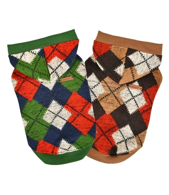 Puppia Puppia Jolly Sweater Hooded T-Shirt Beige 5 Puppia Puppia Jolly Sweater Hooded T-Shirt Beige - Afbeelding 3