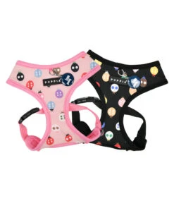 Puppia Puppia Lady Beetle Harness Model A Black -Hondenmode puppia lady beetle harness model a black 3