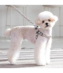 Puppia Puppia Lilac Harness X Plus Beige -Hondenmode puppia lilac harness x plus beige 2