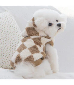 Puppia Puppia Luca Hoodie Beige -Hondenmode puppia luca hoodie beige 3