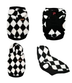 Puppia Puppia Luca Hoodie Black -Hondenmode puppia luca hoodie black 2