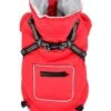 Puppia Puppia Mallory Jacket Harness Red -Hondenmode puppia mallory jacket harness red