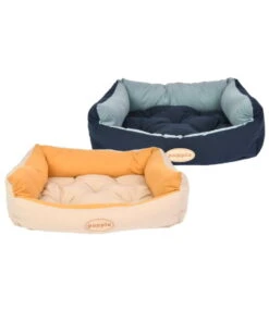 Puppia Puppia Mandje Coco Square Beige -Hondenmode puppia mandje coco square beige 2
