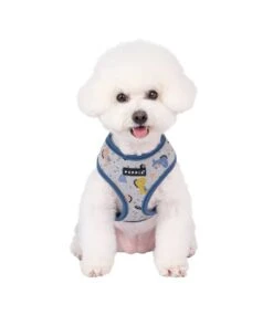 Puppia Puppia Minmi Harness Model A Blue -Hondenmode puppia minmi harness model a blue 7