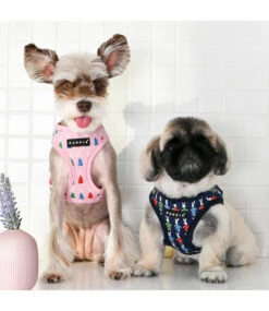 Puppia Puppia Mollie Harness Model A Pink -Hondenmode puppia mollie harness model a pink 2