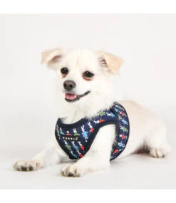 Puppia Puppia Mollie Harness Model B Navy -Hondenmode puppia mollie harness model b navy 3
