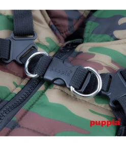 Puppia Puppia Mountaineer Harness Jacket Camo -Hondenmode puppia mountaineer harness jacket camo 3