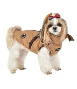 Puppia Puppia Mountaineer Jacket Harness Beige -Hondenmode puppia mountaineer jacket harness beige 2