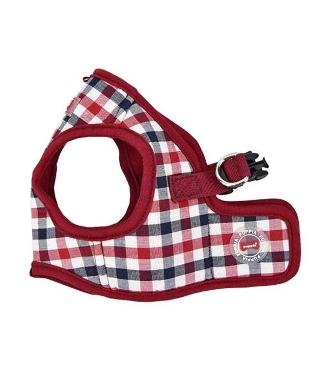 Puppia Puppia Neil Harness Wine Model B ( ALLEEN XLARGE) 3 Puppia Puppia Neil Harness Wine Model B ( ALLEEN XLARGE)