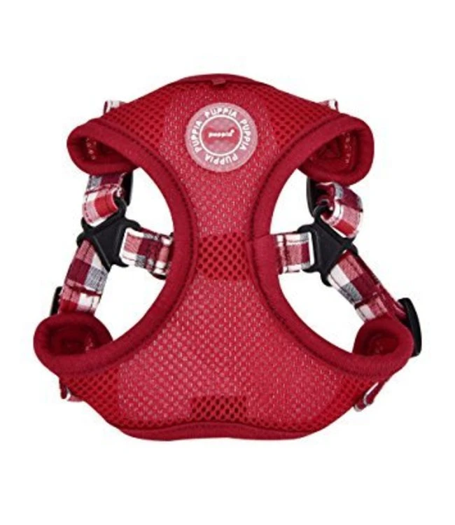 Puppia Puppia Neil Harness Wine Model C 3 Puppia Puppia Neil Harness Wine Model C