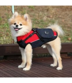 Puppia Puppia P2 Harness Jacket Red -Hondenmode puppia p2 harness jacket red 4